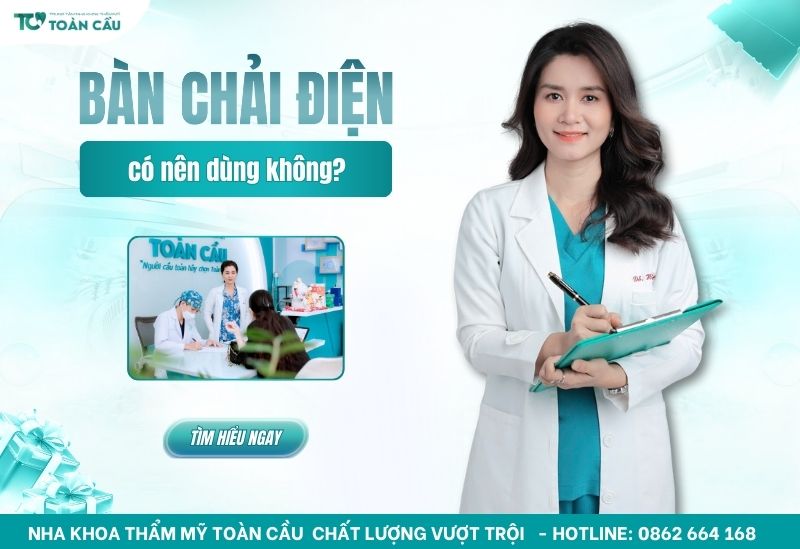 có nên dùng bàn chải điện không