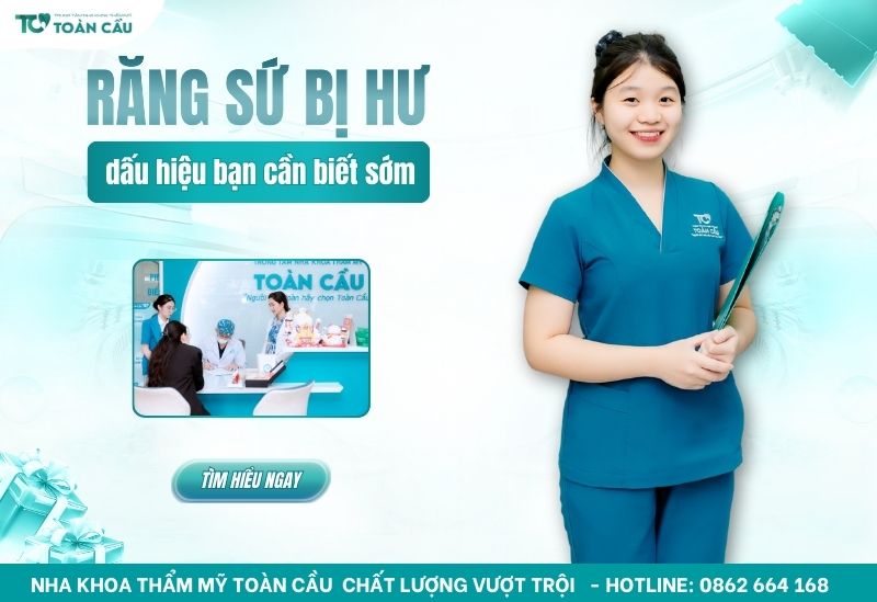Cảnh báo những dấu hiệu răng sứ bị hư bạn cần biết sớm
