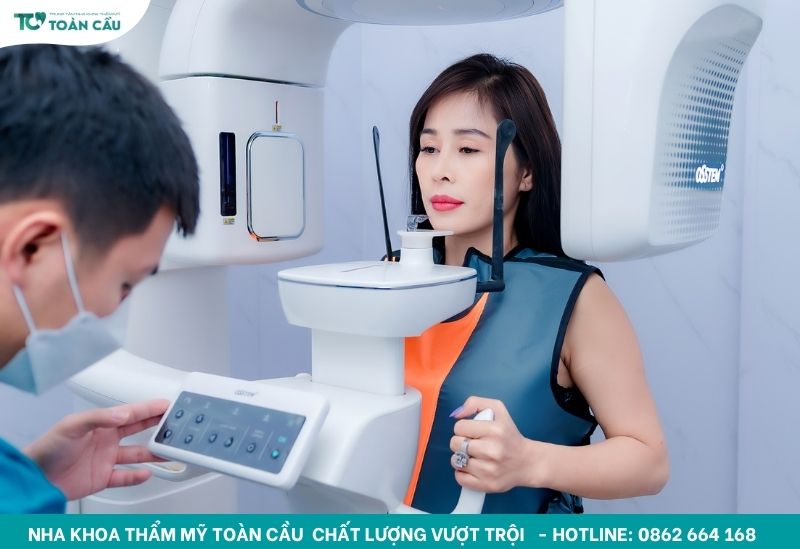 Bảng giá làm răng sứ nguyên hàm TPHCM cập nhật mới nhất 7 Chụp phim CT Conebeam 3D trước khi làm sứ