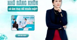 Nhổ răng khôn có làm thay đổi khuôn mặt?