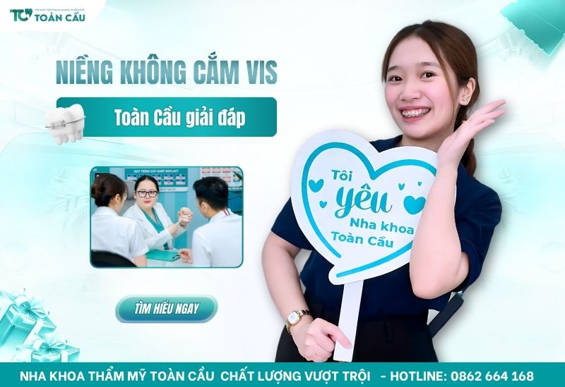 niềng răng không cắm vis
