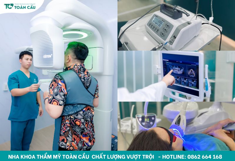 Phòng khám nha khoa HCM uy tín với công nghệ hiện đại, an toàn 5 Một số máy móc hiện đại tại Toàn Cầu