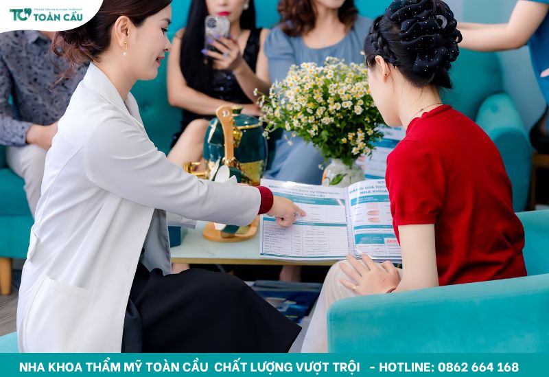 Phòng khám nha khoa HCM uy tín với công nghệ hiện đại, an toàn 6 Tư vấn giá chi tiết cho khách hàng