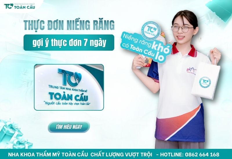 Gợi ý thực đơn 7 ngày cho người niềng răng dễ nhai, đủ chất