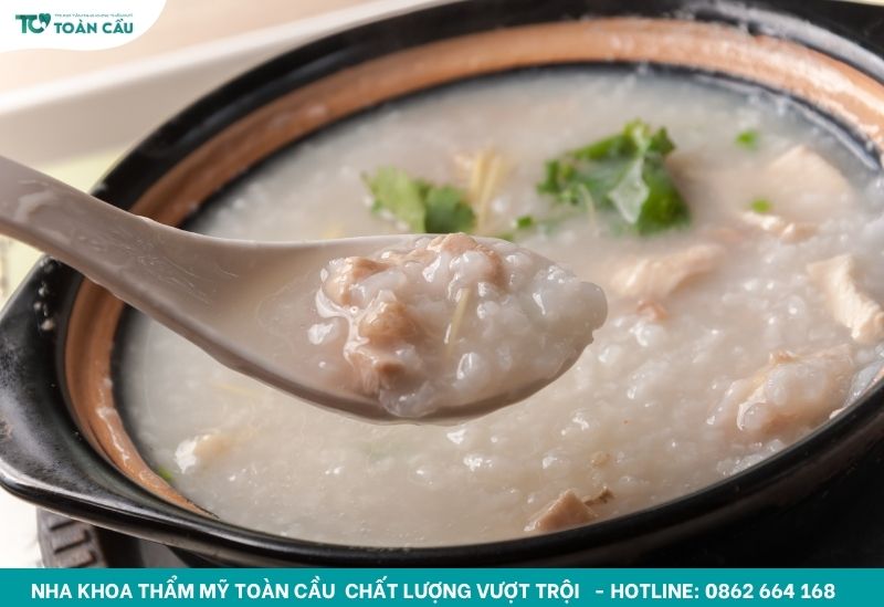 Gợi ý thực đơn 7 ngày cho người niềng răng dễ nhai, đủ chất 7 Cháo là món ăn thường xuyên xuất hiện trong thực đơn