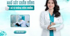 Xử lý nhổ sót chân răng