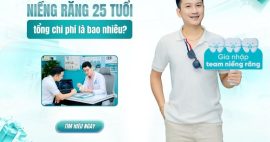 25 tuổi niềng răng bao nhiêu tiền? Có trả góp được không