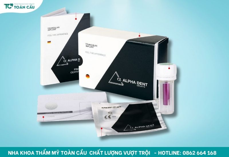 Trụ Implant Alphadent (Đức)