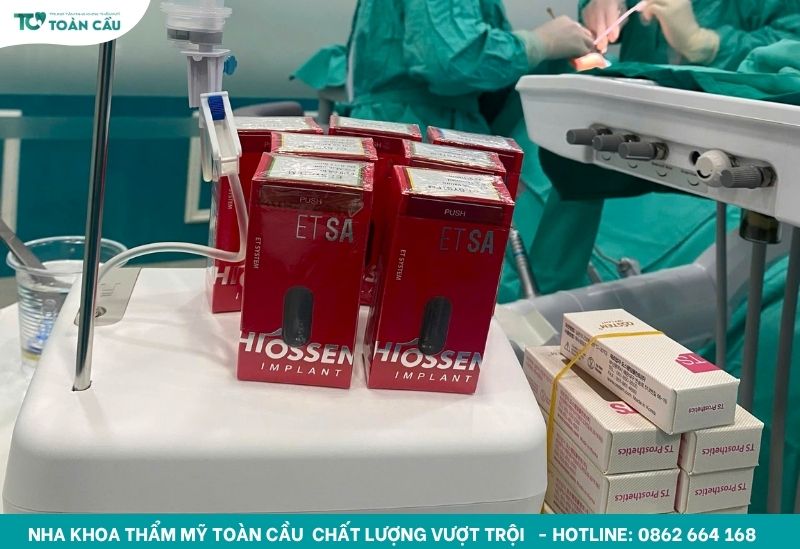 Trụ Implant Hiossen (Mỹ)