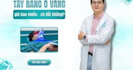 Tẩy răng ố vàng giá bao nhiêu? Có đắt không?
