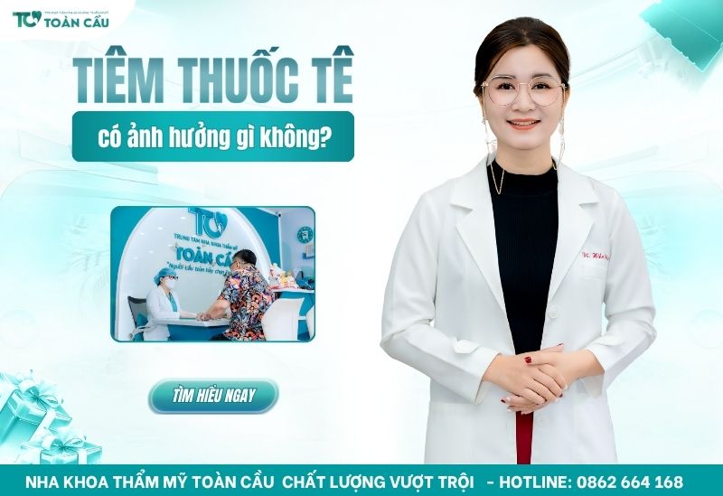 Tiêm thuốc tê nhổ răng có ảnh hưởng gì không? Có đau không?