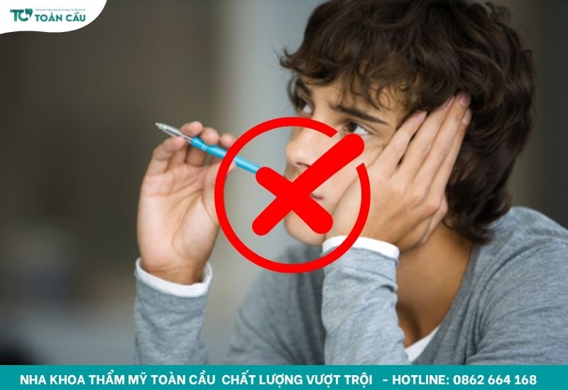 Hạn chế các thói quen xấu