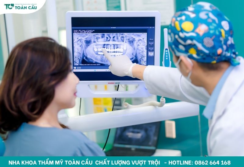 Làm răng sứ đẹp cùng Nha khoa Thẩm mỹ Toàn Cầu