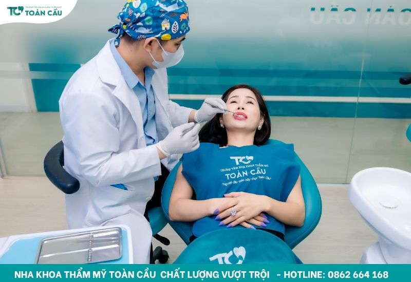 Làm cầu răng mất trung bình 2-3 buổi