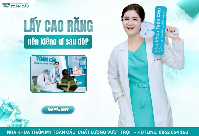 Lấy cao răng xong nên kiêng gì để không làm ố răng trở lại?