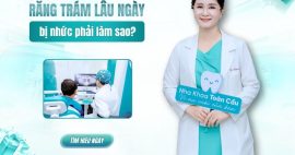 răng trám lâu ngày bị nhức phải làm sao