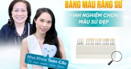 Bảng màu răng sứ