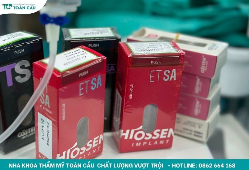 Trụ implant đạt tiêu chuẩn an toàn quốc tế