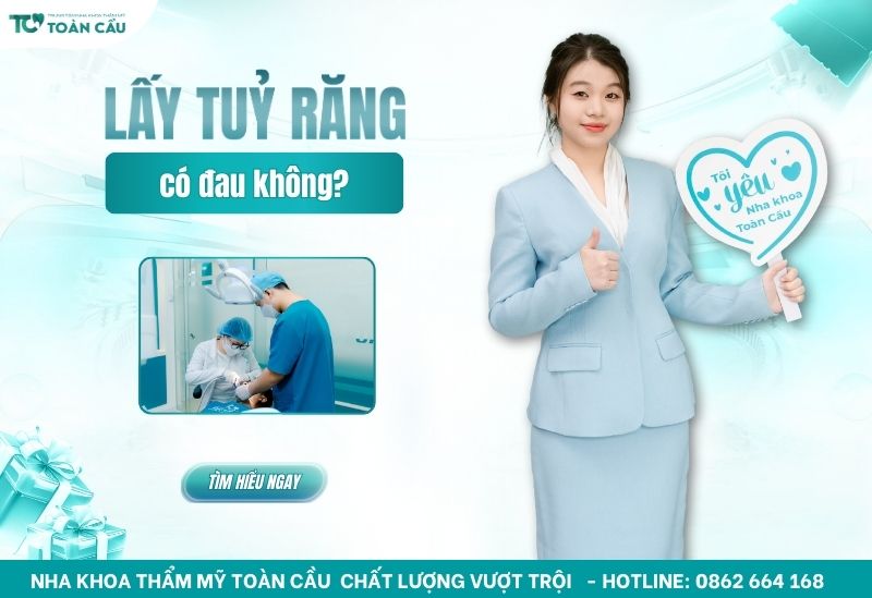 Lấy tủy răng chết có đau không? Giải đáp mức độ đau thực tế