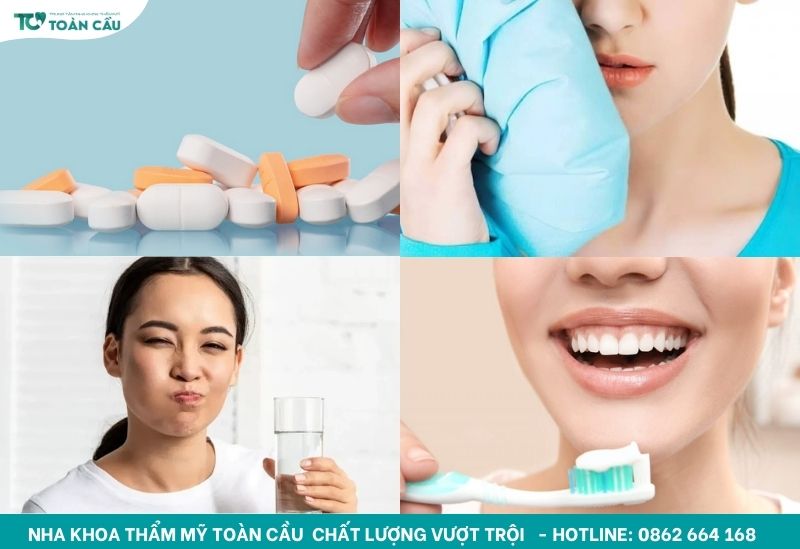 Xoa dịu nhức răng hàm trên bên phải tại nhà