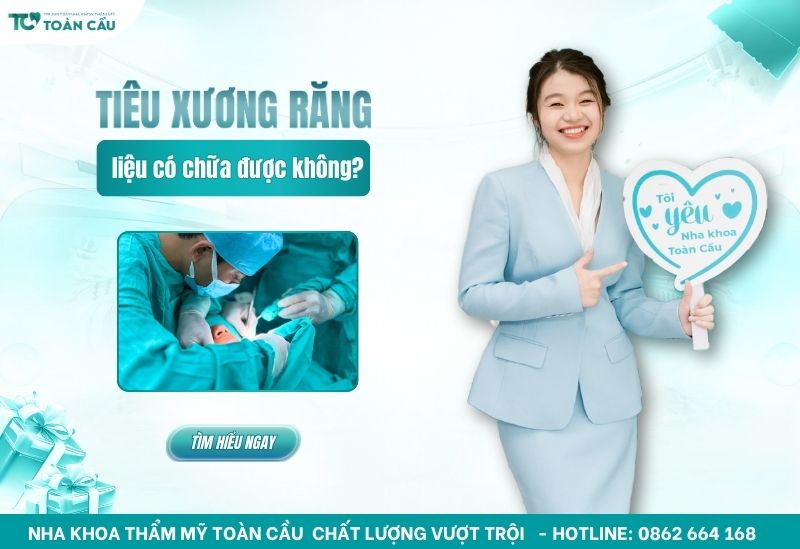 Tiêu xương răng có chữa được không? Cách ngăn chặn kịp thời